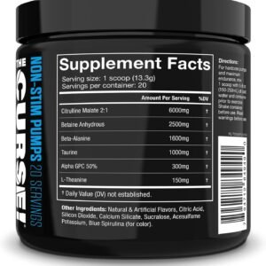 JNX Sports Non-Stim Pumps Pre-Workout Supplement - Maximum Power, More Endurance...