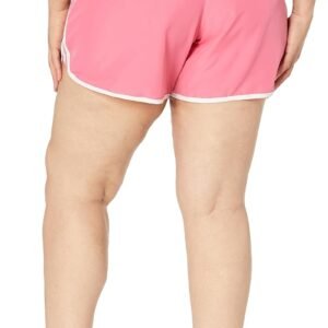 adidas Women's Plus Size Marathon 20 Shorts, Pink Fusion, 3X