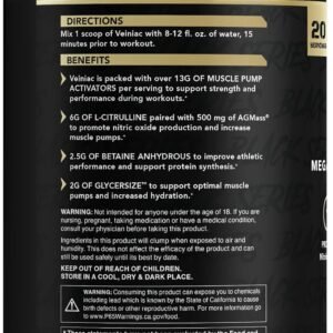 Anabolic Warfare Veiniac Muscle Pump Activator Supplement Stimulant Free Pre-Wor...
