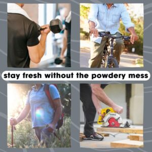 Fresh BALLS Deodorant For Men: Anti Chafing Ball Cream to Powder for Men’s Groin...