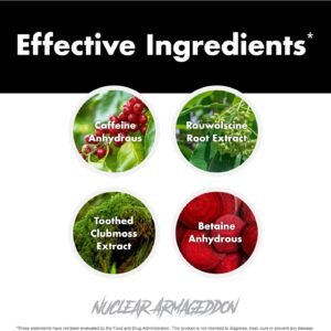 Anabolic Warfare Nuclear Armageddon Pre Workout Powder Pre-Workout for Men & Wom...