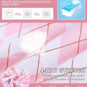 Tanst Sky Women's Golf Polo Shirts Zip Short Sleeve Collared Asymmetrical Hem To...