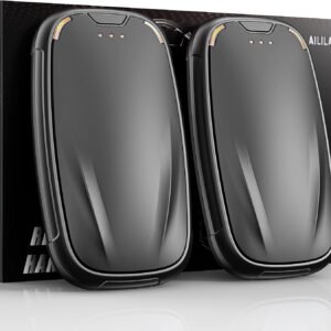 Hand Warmers Rechargeable 2 Pack, 5200mAh Rechargeable Heater, Portable Pocket E...