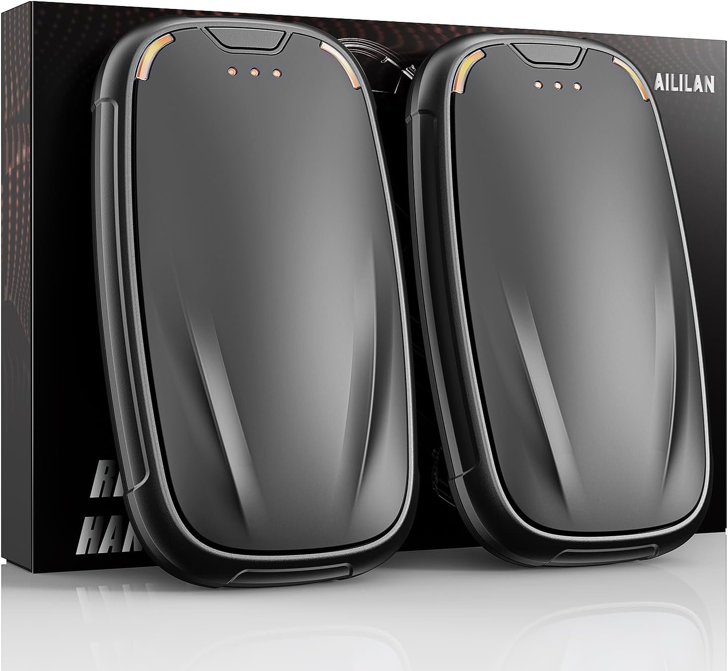 Hand Warmers Rechargeable 2 Pack, 5200mAh Rechargeable Heater, Portable Pocket E...