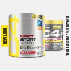 Cellucor C4 Ripped Sport Pre Workout Powder Fruit Punch - NSF Certified for Spor...