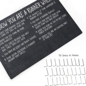 Gone For a Run Hooked on Medal Hanger | You Know You're a Runner When