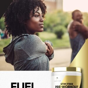 Carlyle Stim Free Pre Workout Powder | BCAA Amino Acids | 7g BCAA | Fruit Punch ...