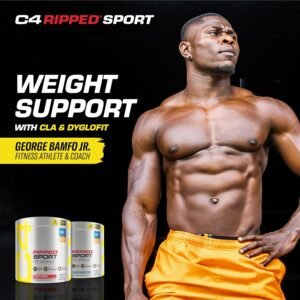 Cellucor C4 Ripped Sport Pre Workout Powder Fruit Punch - NSF Certified for Spor...