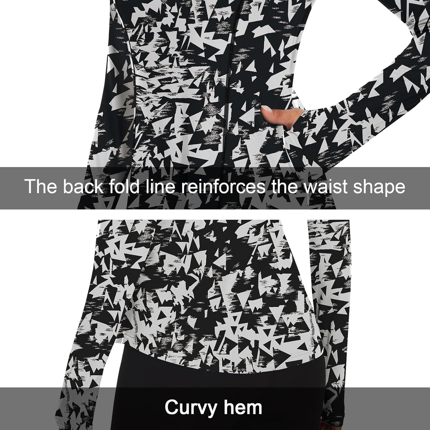 Soneven Long Sleeve Golf Polo Shirts for Women Stand Up Collar Tops Athletic Hal...