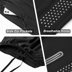 DEVOROPA Youth Boys Athletic Running Shorts Lightweight Quick Dry Sports Workout...