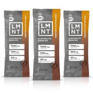 LMNT Zero Sugar Hot Chocolate or Coffee Mixer - Chocolate Caramel Salt | Drink M...