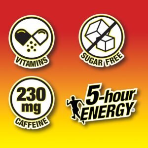 5-hour ENERGY Extra Strength Energy Shot, Hawaiian Breeze Flavor, Zero Calories ...