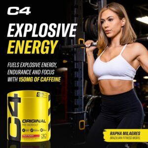 Cellucor C4 Original Pre Workout Powder Fruit Punch | Vitamin C for Immune Suppo...