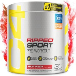Cellucor C4 Ripped Sport Pre Workout Powder Fruit Punch - NSF Certified for Spor...