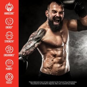 JNX SPORTS The Shadow! 350mg of Caffeine Hard Core Preworkout -Electric Energy, ...