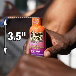 5-hour ENERGY Extra Strength Energy Shot, Hawaiian Breeze Flavor, Zero Calories ...