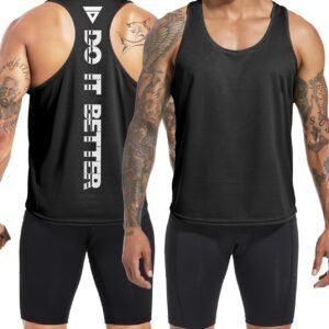 Boyzn Men's 1, 3 or 5 Pack Y-Back Workout Tank Tops, Athletic Muscle Gym Tank To...