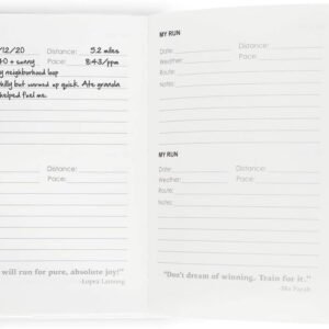 Gone For a Run Day-by-Day Run Planner | Train Race Repeat | Running Journals