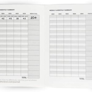 Gone For a Run Day-by-Day Run Planner | Train Race Repeat | Running Journals