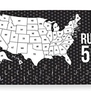 Gone For a Run Hooked On Medals Hanger & Award Display | Running The USA Color i...