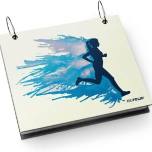 Gone For a Run BibFOLIO Race Bib Album | Bib Holder Runnergy | Colorburst