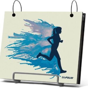 Gone For a Run BibFOLIO Race Bib Album | Bib Holder Runnergy | Colorburst