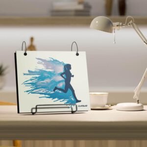 Gone For a Run BibFOLIO Race Bib Album | Bib Holder Runnergy | Colorburst