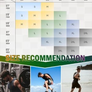 5 Pack Men's Mesh Athletic Tank Top Quick Dry Moisture Wicking Sleeveless Shirts...