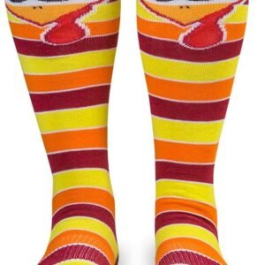 Gone For a Run Run Now Gobble Later Knee High Athletic Running Socks | Fun Turke...
