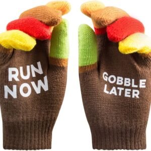 ChalkTalkSPORTS Run Now Gobble Later Turkey Running Gloves | Running Gloves by G...