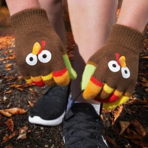 ChalkTalkSPORTS Run Now Gobble Later Turkey Running Gloves | Running Gloves by G...