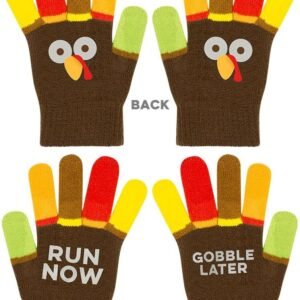 ChalkTalkSPORTS Run Now Gobble Later Turkey Running Gloves | Running Gloves by G...