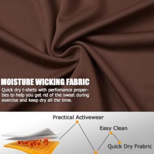 5 Pack Men's Mesh Athletic Tank Top Quick Dry Moisture Wicking Sleeveless Shirts...